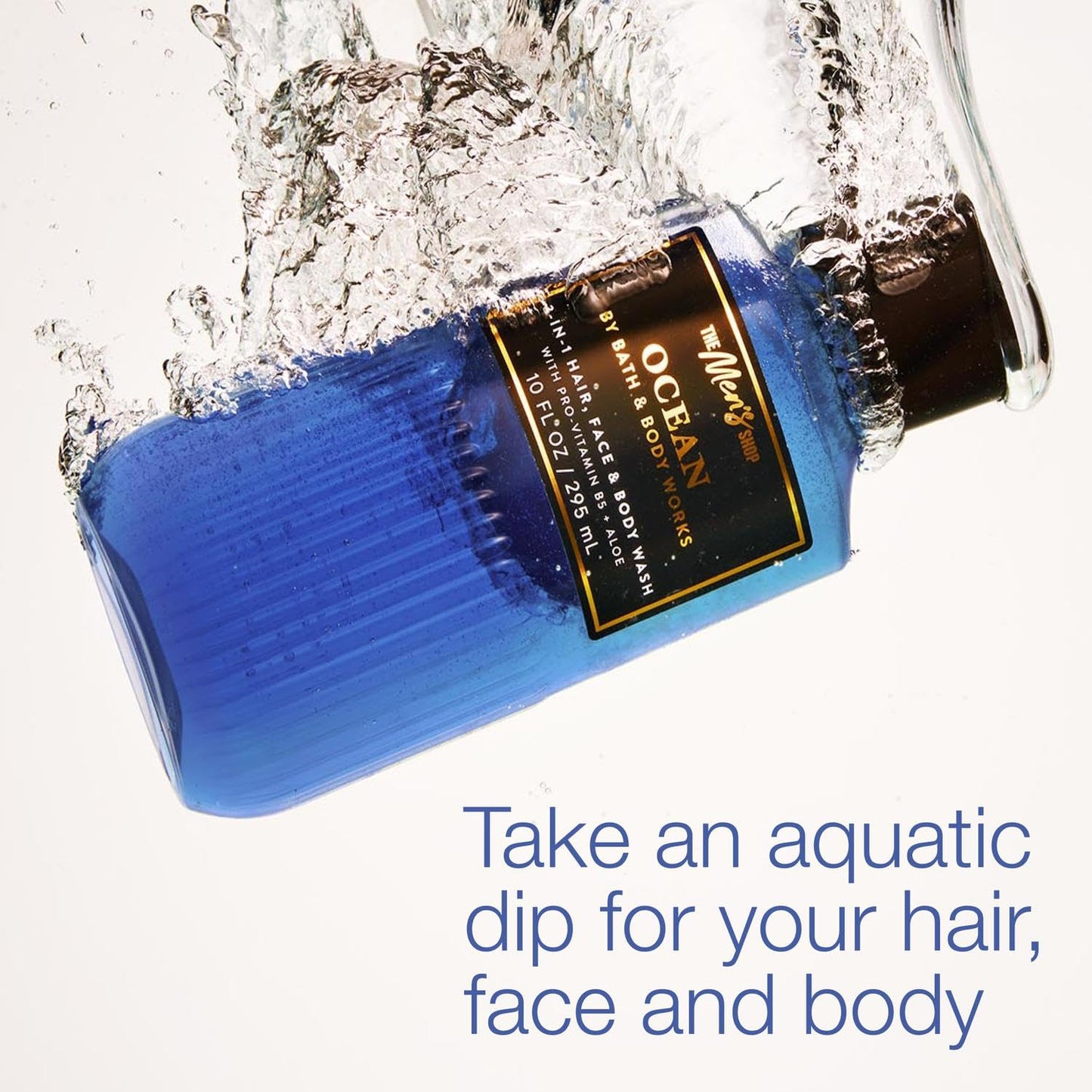 Bath Body Works Ocean for Men 10.0 oz 2 in 1 Hair Body Wash by Bath & Body Works
