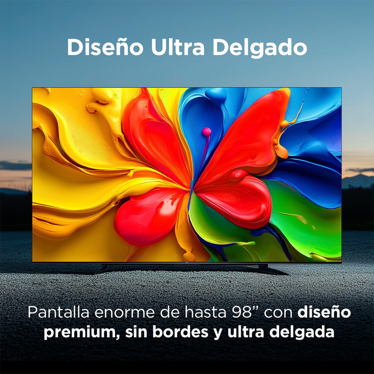 TCL Smart TV Pantalla 32" 32Q2K Android TV HD QLED Google Cast | Alexa | 2K HDR10| NITS 300 | Panel 60 Hz | Dolby Digital+