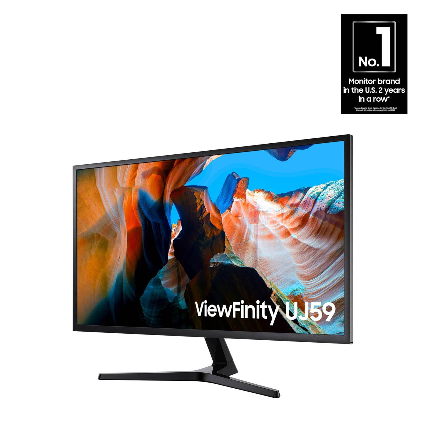 Monitor Samsung 32 Pulgadas Negro 4K UHD Compatible con AMD FreeSync
