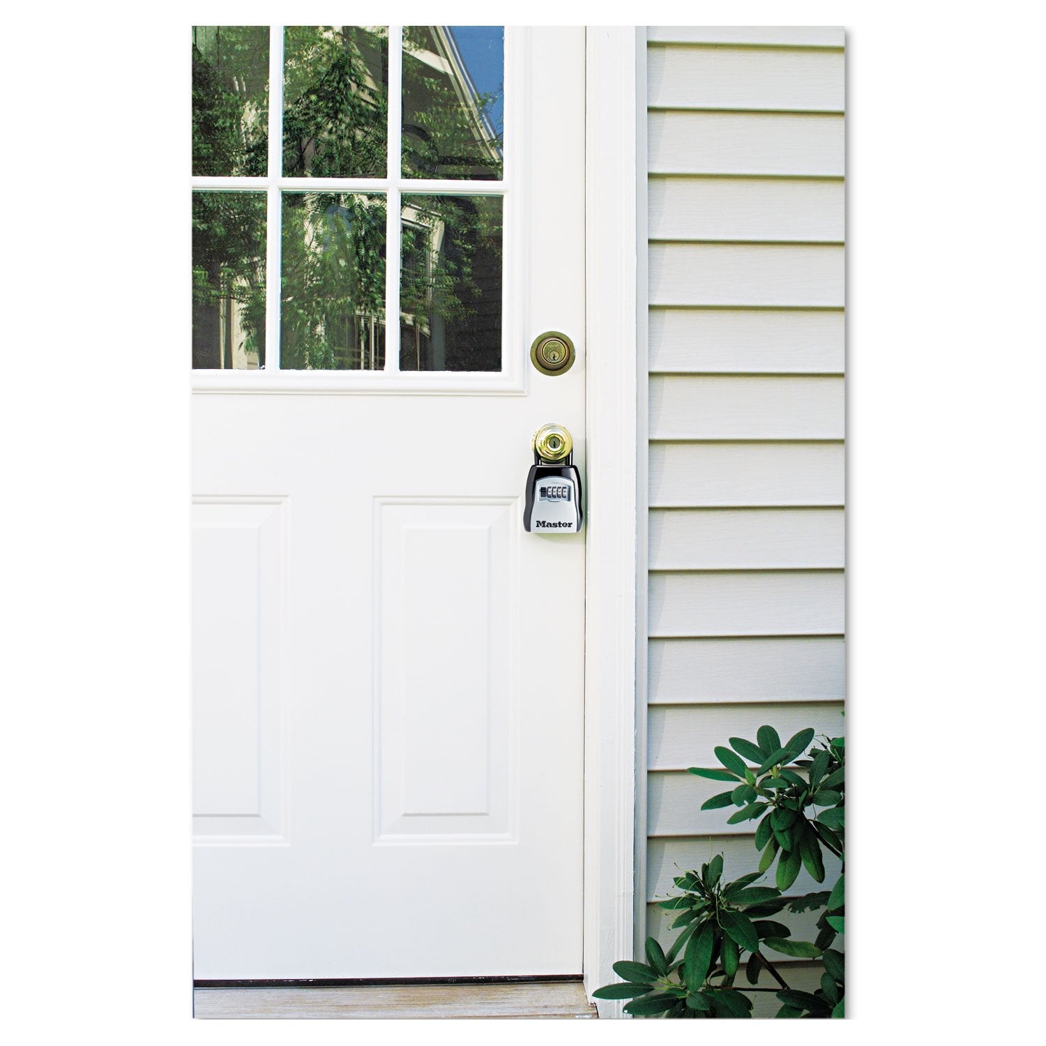 Caja de Seguridad Master Lock Negro, Talla Portable con Capacidad para 5 Llaves