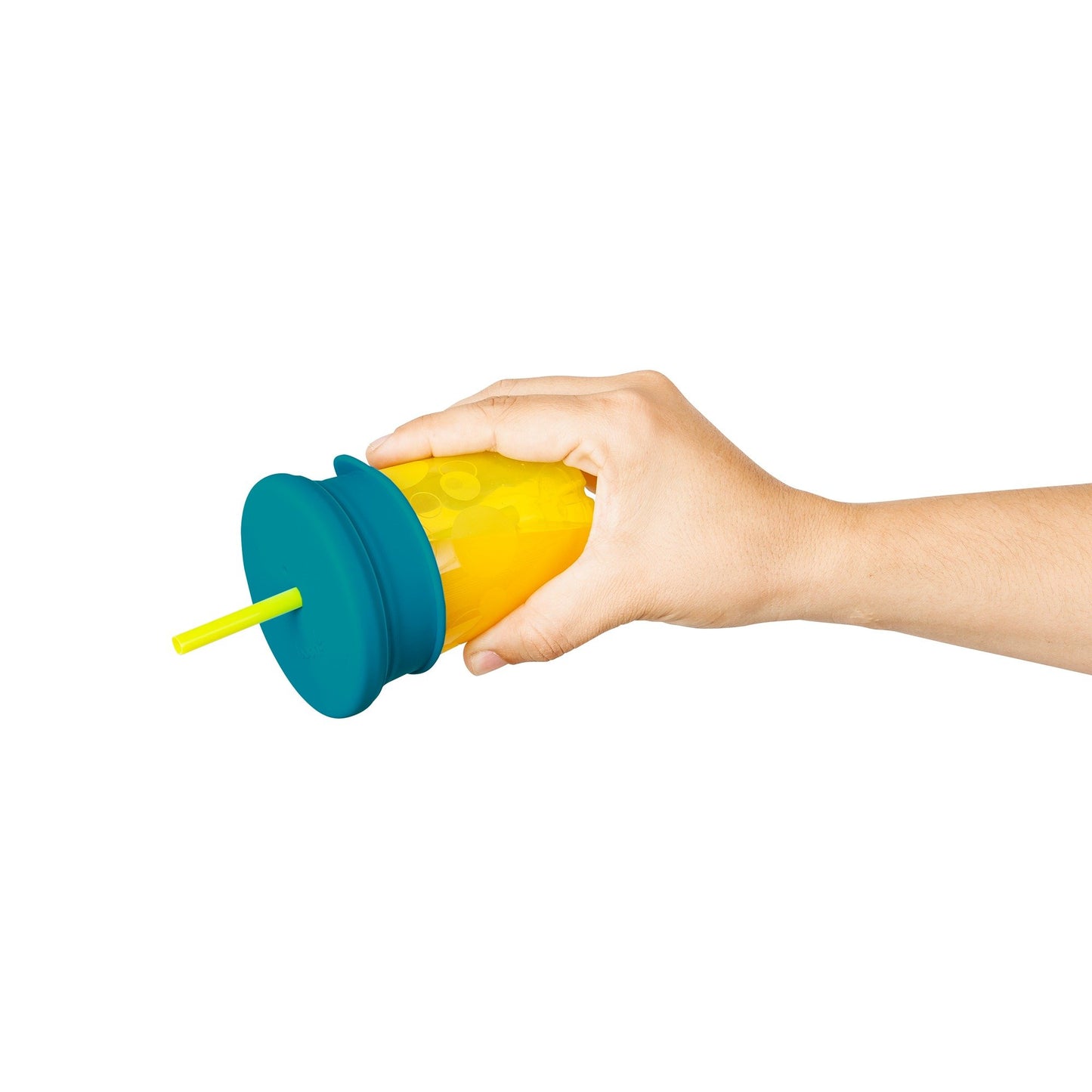Boon Snug Straw 3Pk Blue/Orange/Green
