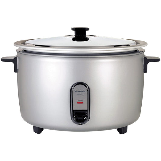 Olla de Arroz Comercial Panasonic Plata Capacidad Extra Grande 80 Tazas Cocinadas