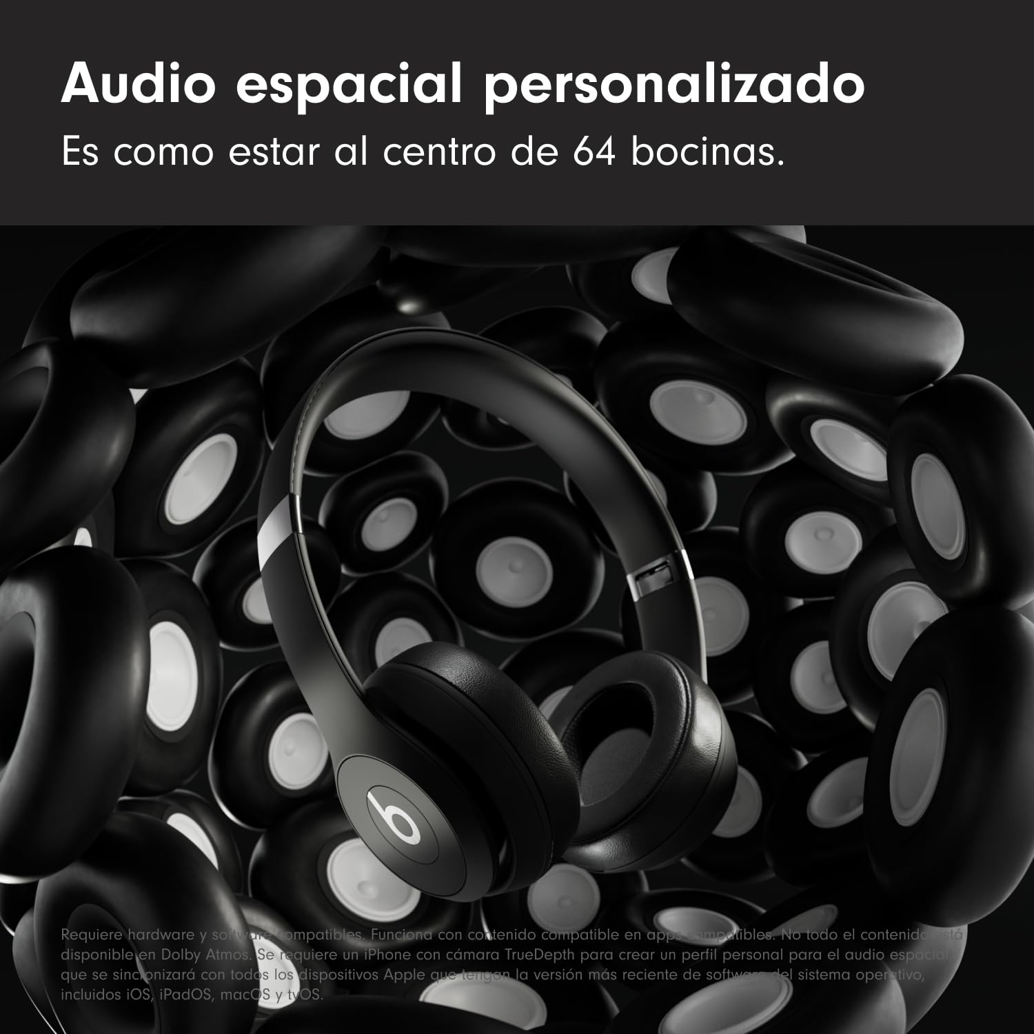 Beats Solo4 - Auriculares supraaurales inalámbricos - Negro Mate