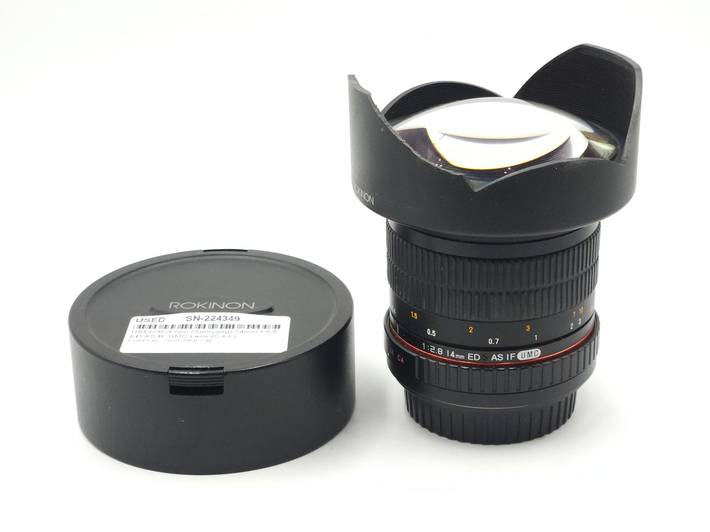 Samyang Lente gran angular de 14 mm F2.8