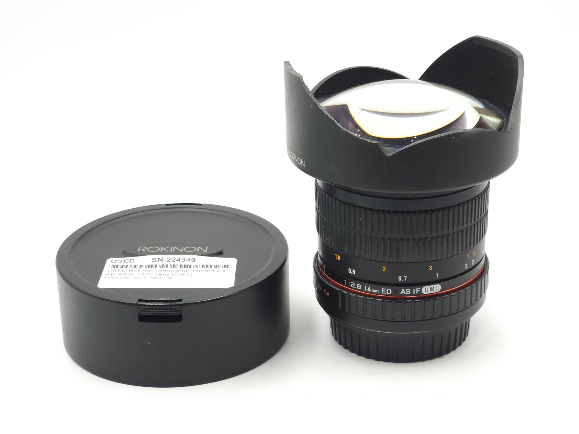 Samyang Lente gran angular de 14 mm F2.8