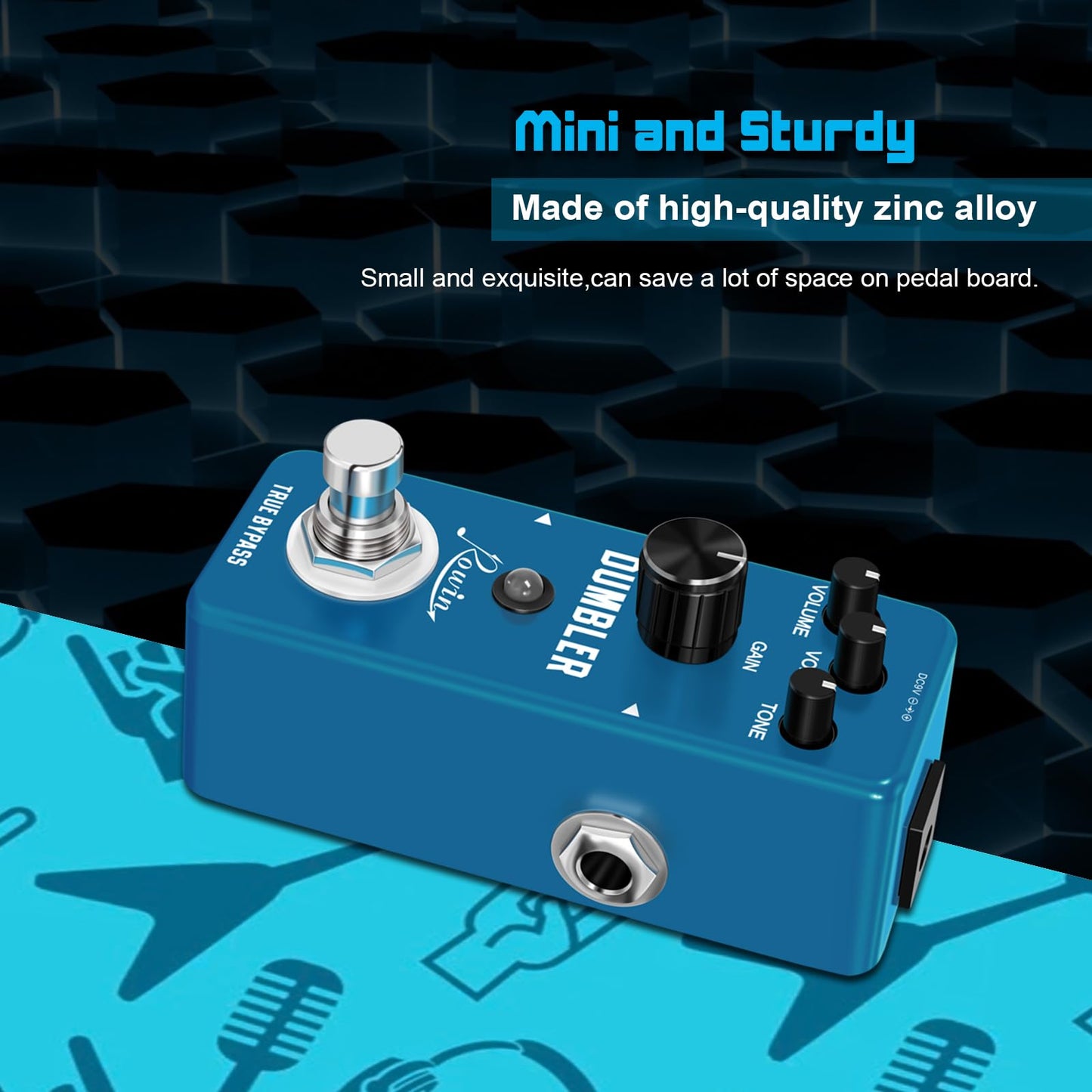 Pedal de Efecto Rowin Ampire-Dumbler Lef-315