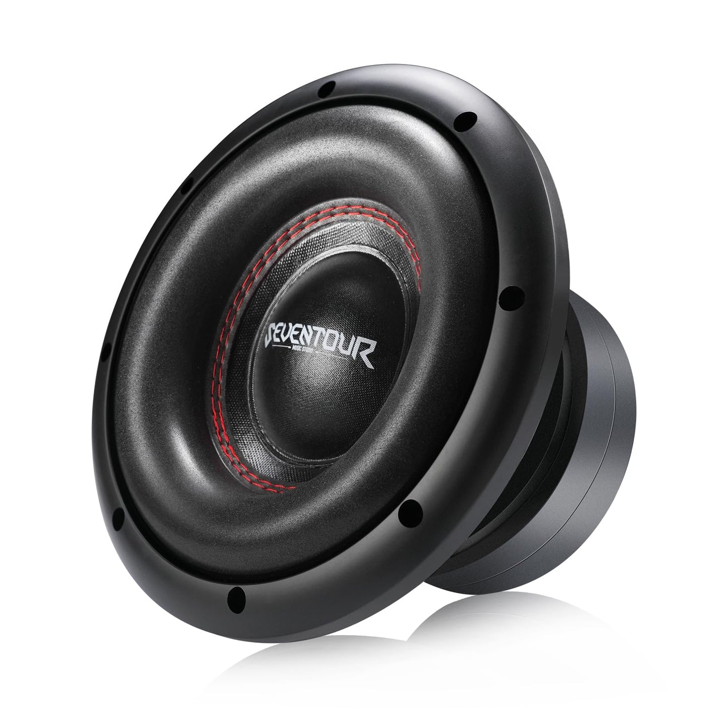 Seventour Subwoofer para Coche de 8", 700W Potencia Máxima, Dual 4 Ohmios, Bobina de Voz Dual de Alta Resistencia, Imanes Duales, Envolvente de Espuma para Sistema de Sonido Estéreo de Vehículo (8