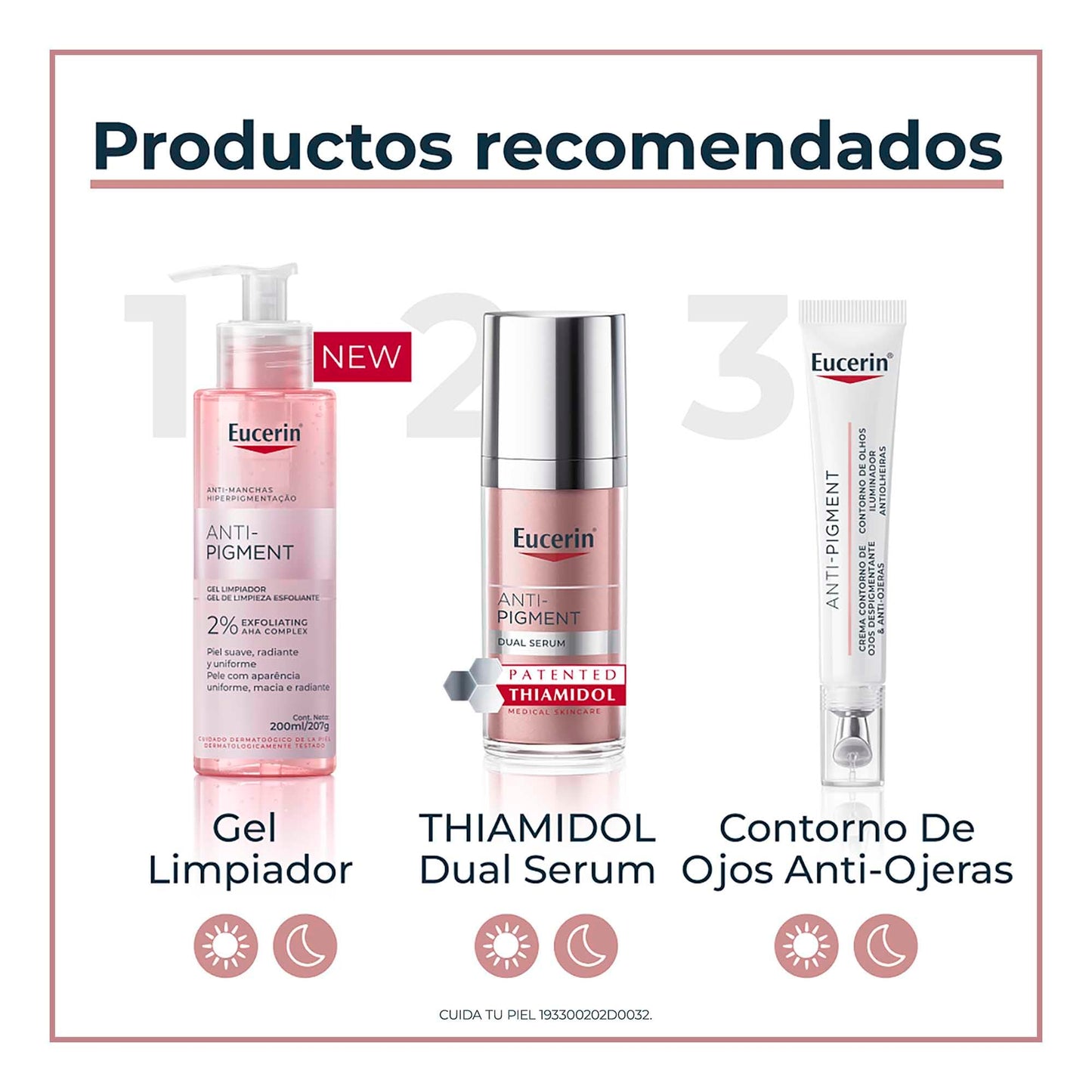 Eucerin Crema facial hidratante noche anti manchas Anti Pigment, 50ml