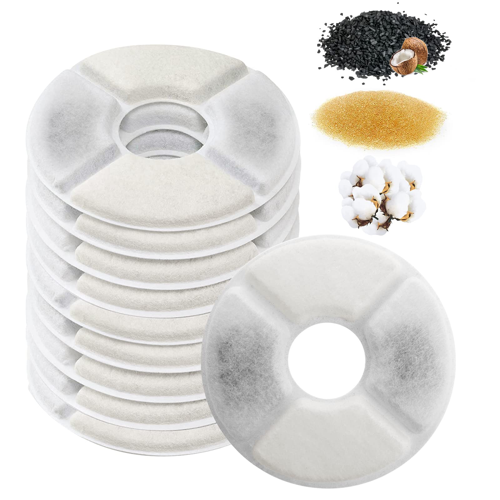 Filtros Fuente Gatos Simpeak Carbón Activado e Intercambio Iónico