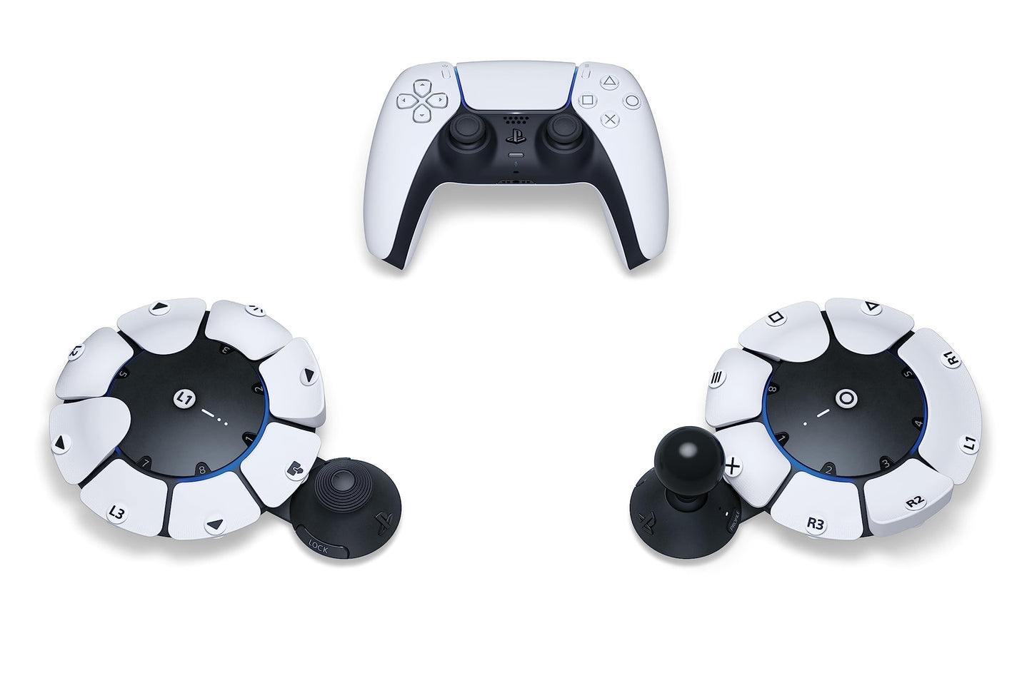 Control PlayStation 5 Access Blanco Profesional para Gamer