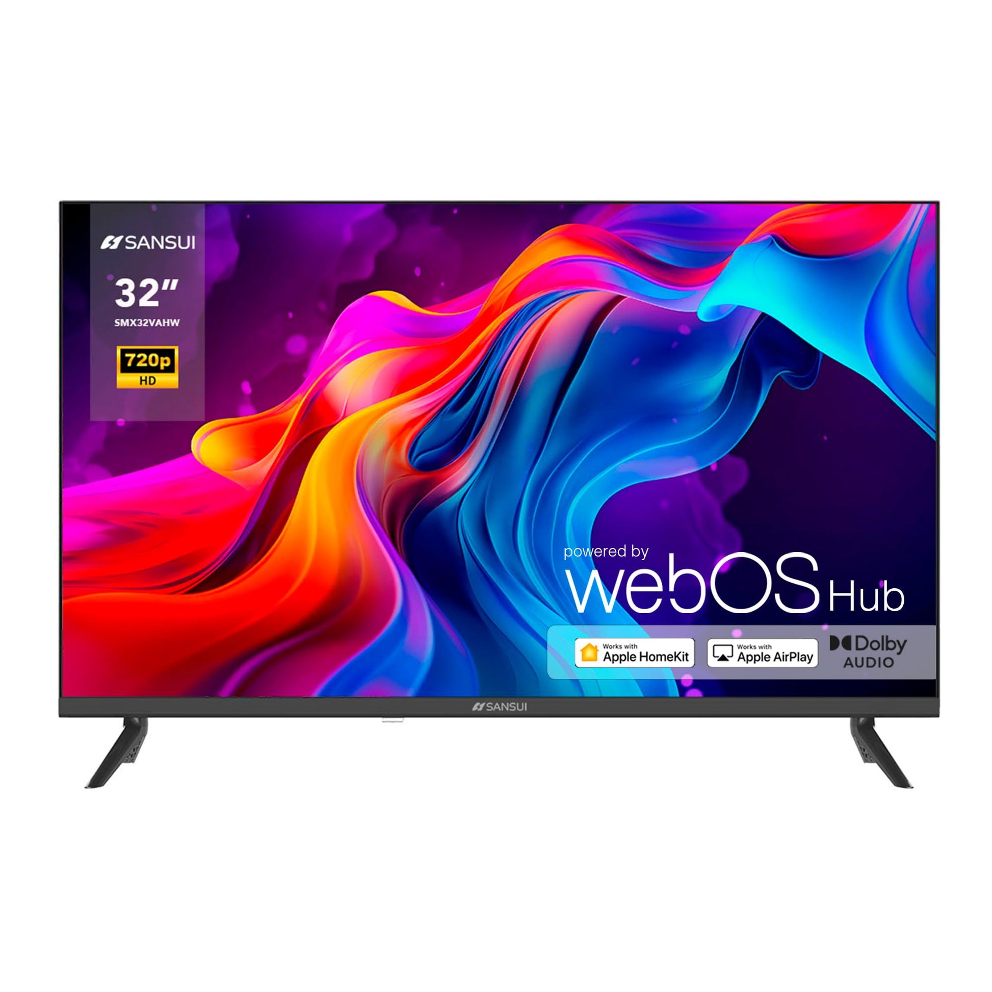 TV SANSUI HD Smart WebOS 32 Pulgadas WiFi Series 2024
