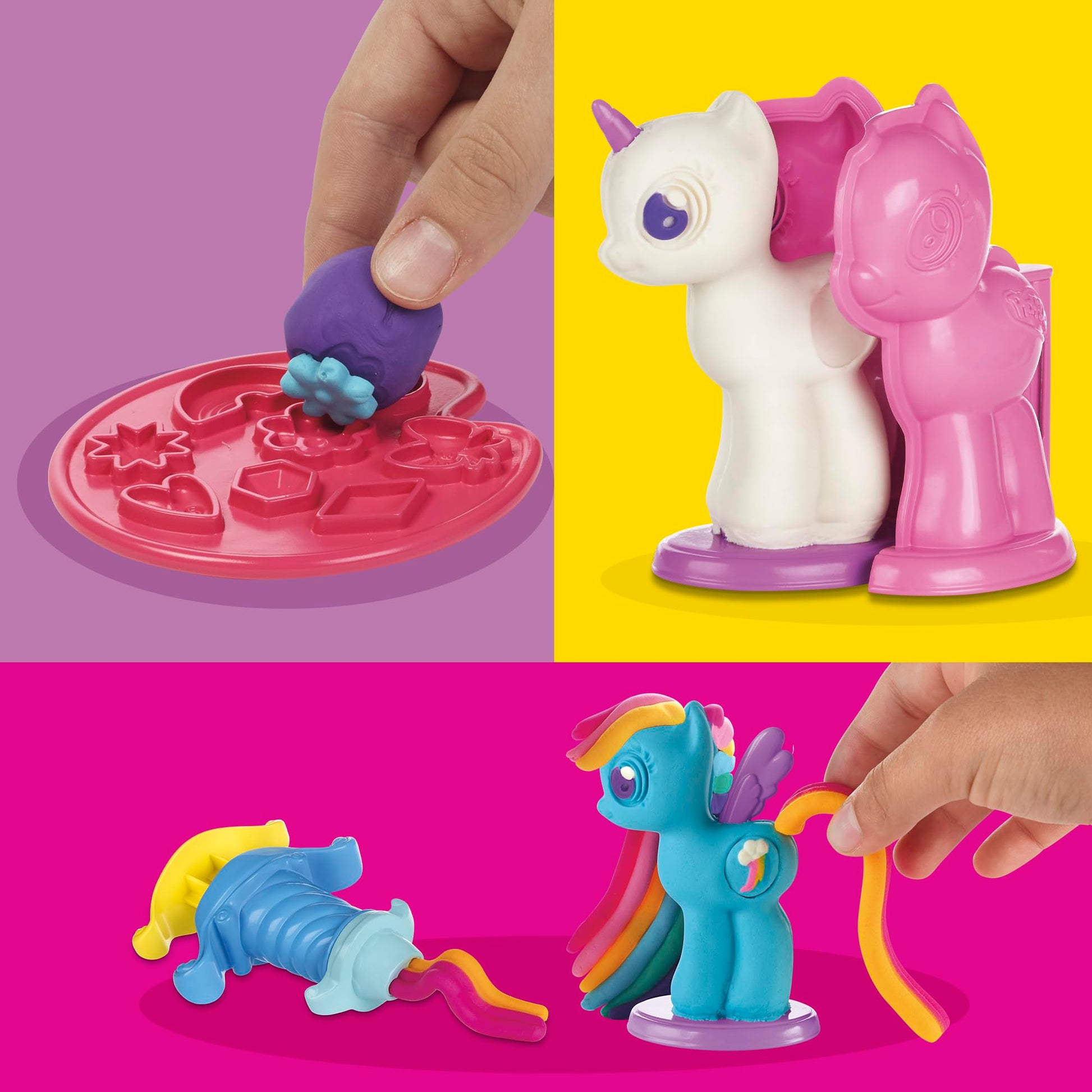Estilizador de Pony Moldea Y Estiliza Blanca
