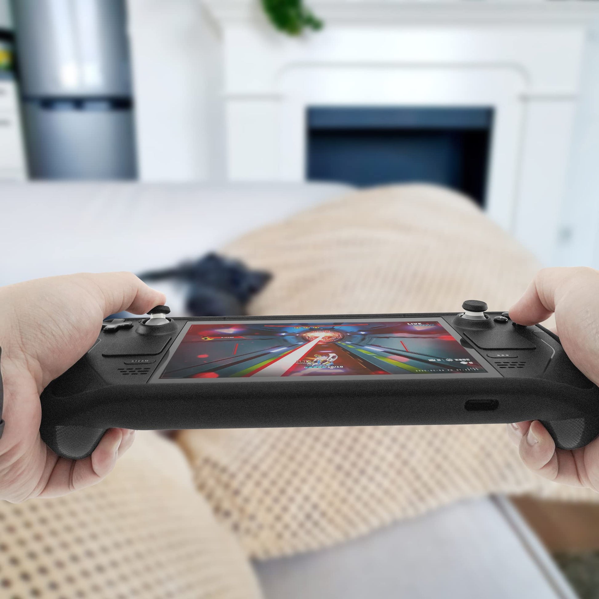 Protectores de Palanca Park Sung Transparente Compatibles con Steam Deck Xbox Switch Pro Controller PS4 PS5 ROG Ally 8 BitDo Joystick
