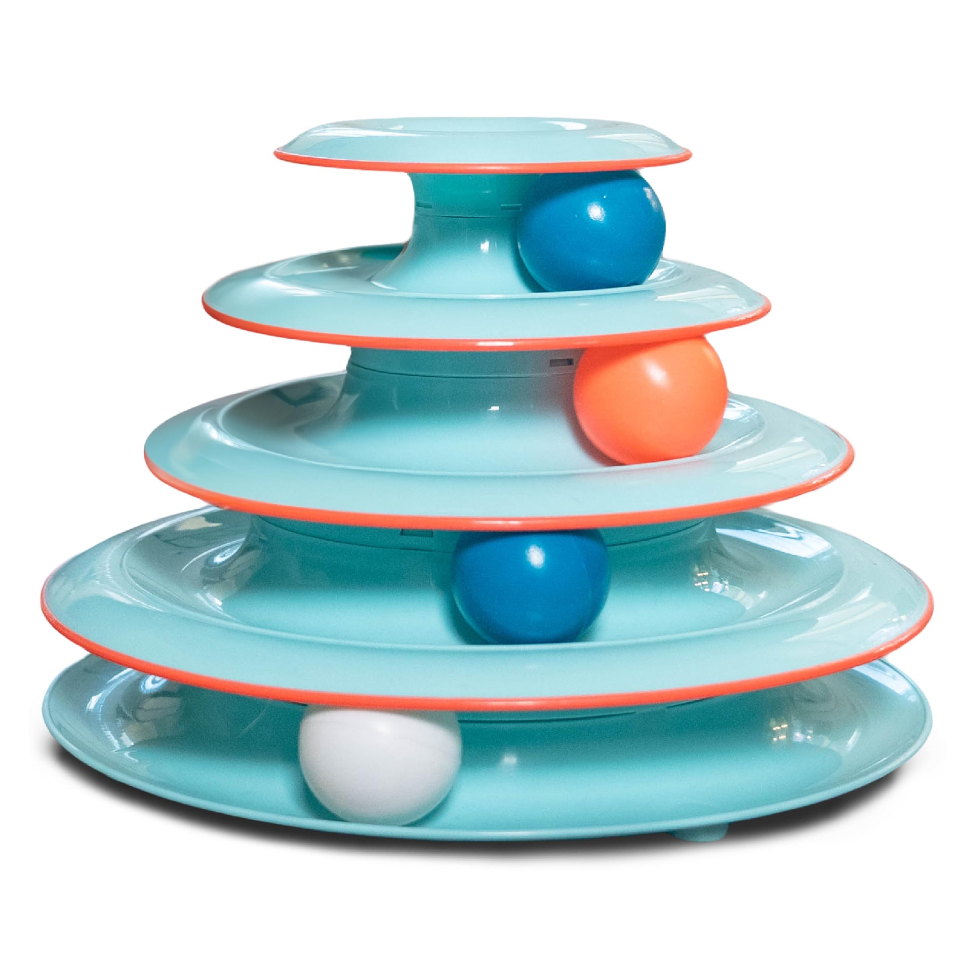 Juguete Interactivo de 4 Niveles Petstages Chase Meowtain para Gatos