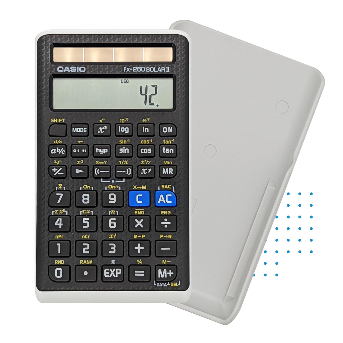 Calculadora Científica Casio FX-260SOLAR11 Azul Solar
