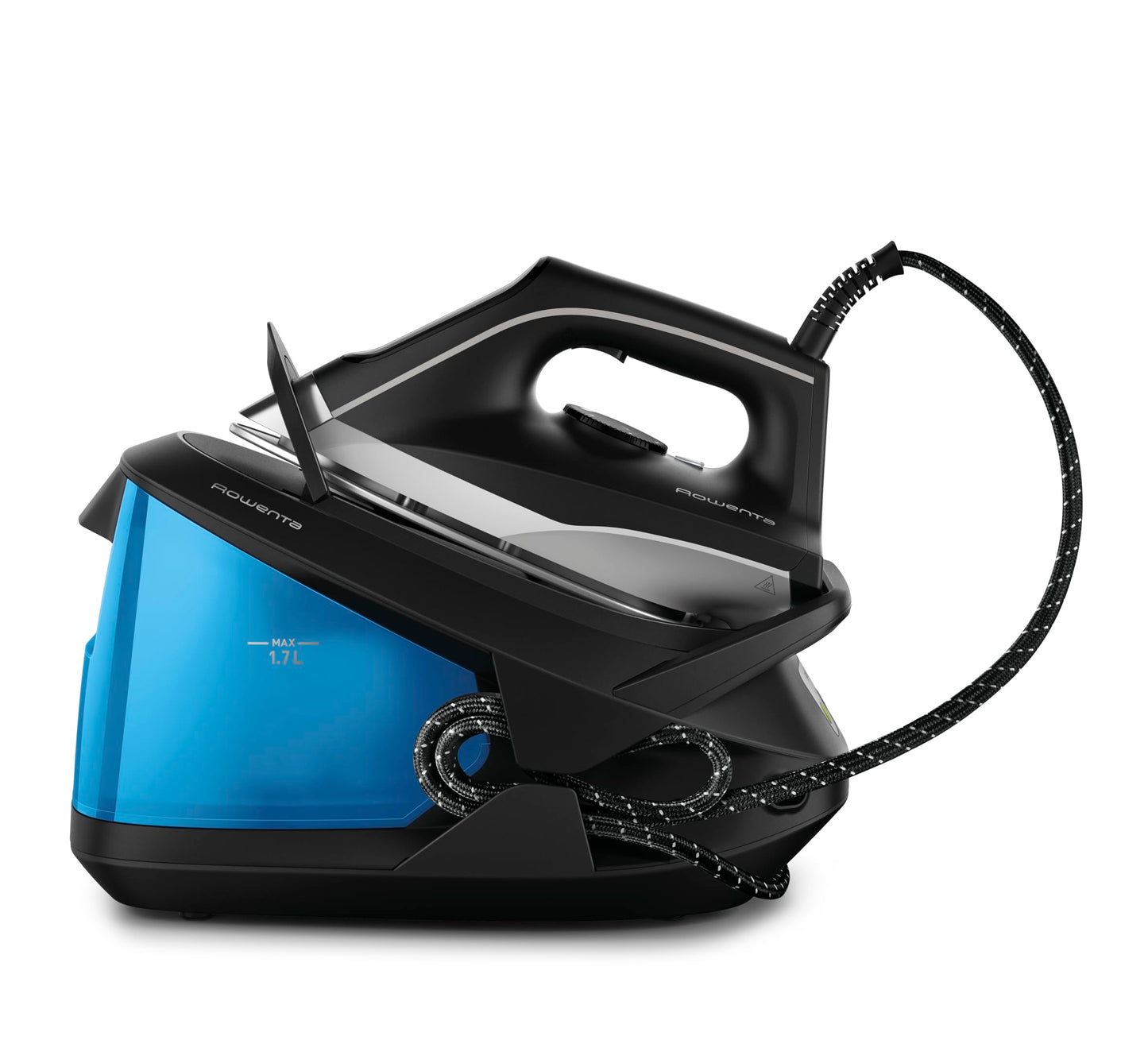 Central de Vapor Rowenta Compact Steam Pro 1.7 L con Plancha y Contenedor de Agua Extraíble