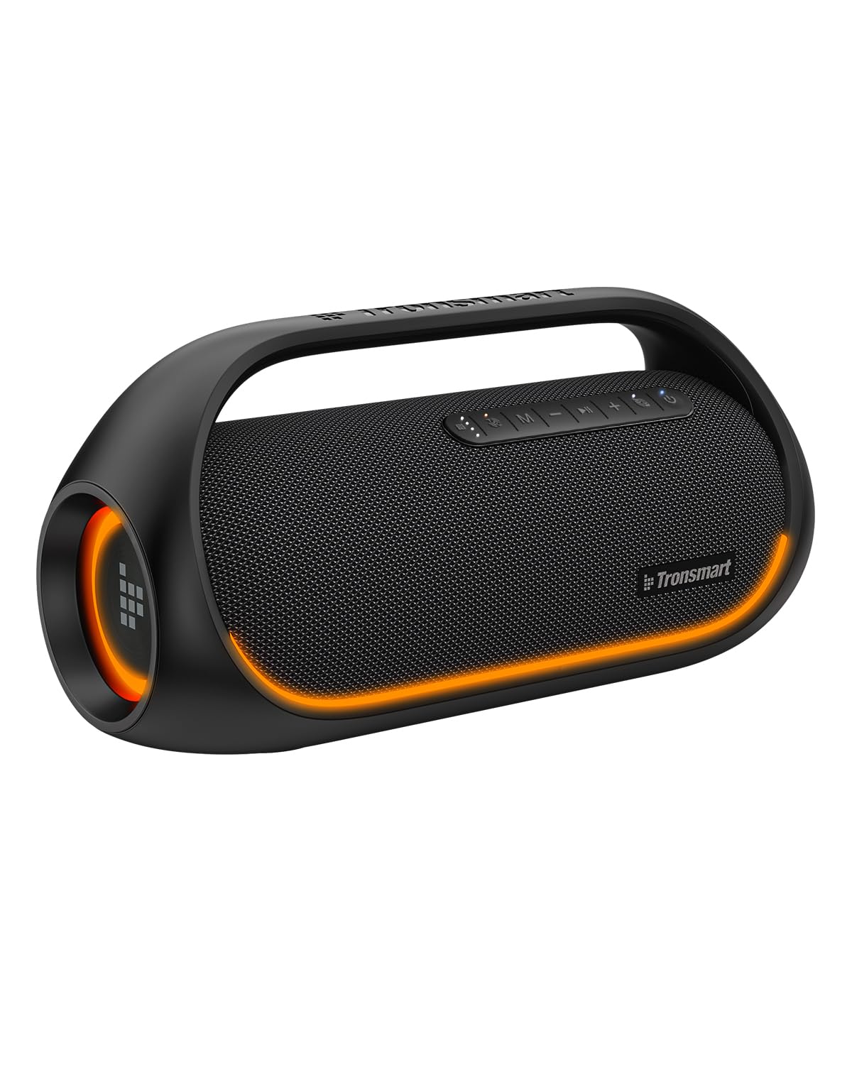 Tronsmart Bang Altavoces Bluetooth de 60W con subwoofer Versión actualizada, IPX6 Resistente al Agua, Altavoz Luces LED a Color, 15 hrs de reproducción Bocina para Fiesta con asa
