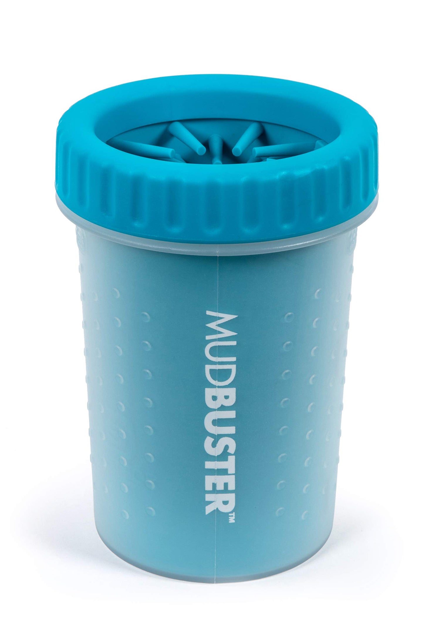 Dexas MudBuster Limpiador portátil para patas de perro, Azul, Mediano