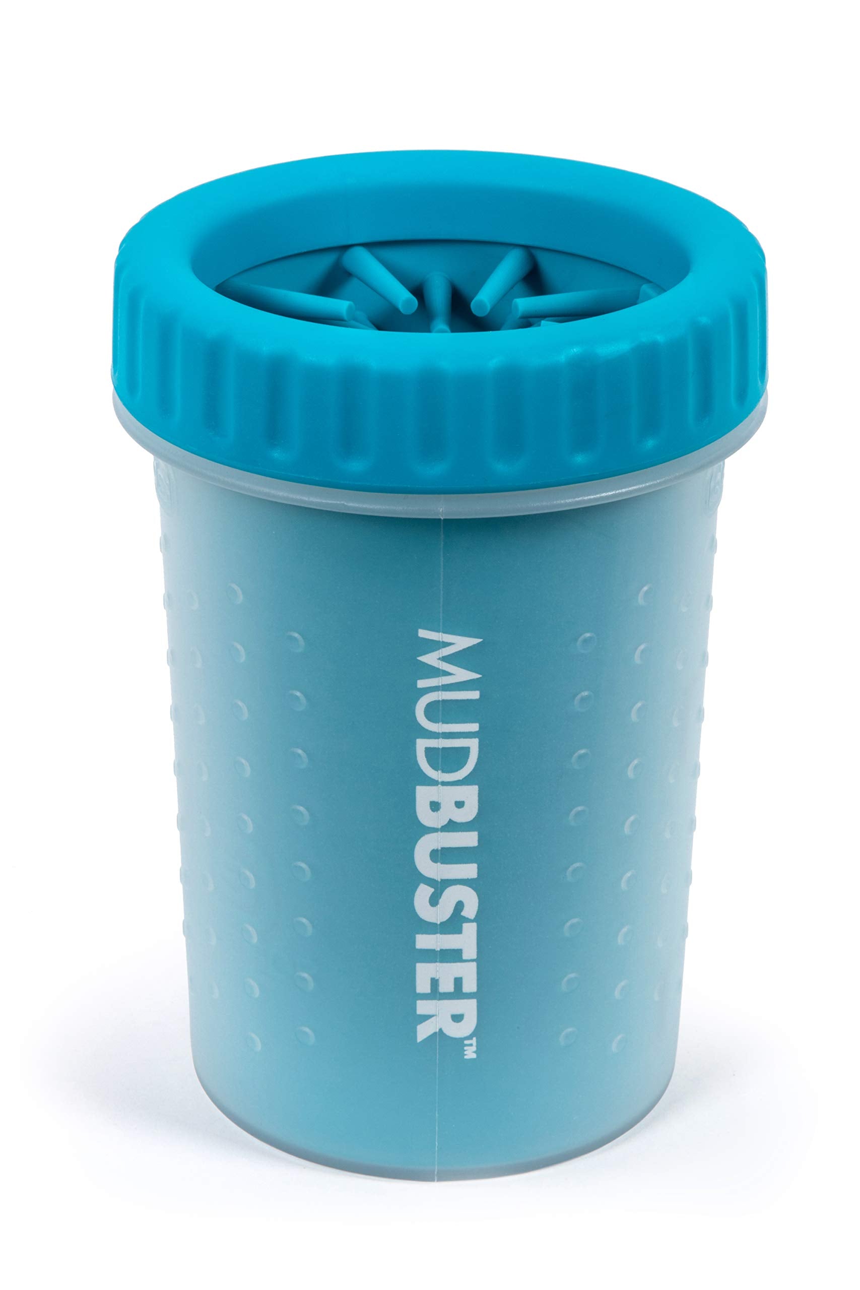 Dexas MudBuster Limpiador portátil para patas de perro, Azul, Mediano