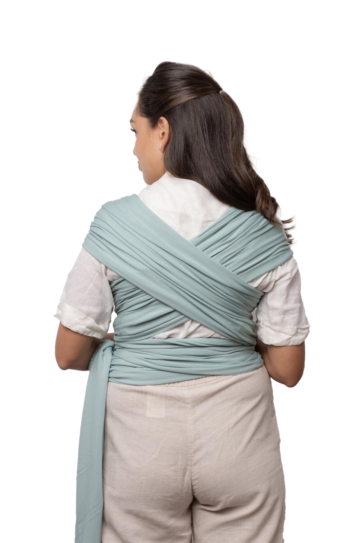Boba Baby Wrap Carrier - Original Baby Carrier Wrap Sling para Recién Nacido - Baby WearEssentials - Soporte para envolver Recién Nacido (Serenity Sea Mist)