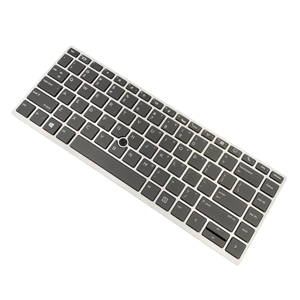 Teclado Repuesto Tiugochr Negro Retroiluminación para Portátil HP Elitebook 840 G5 G6 745 G5