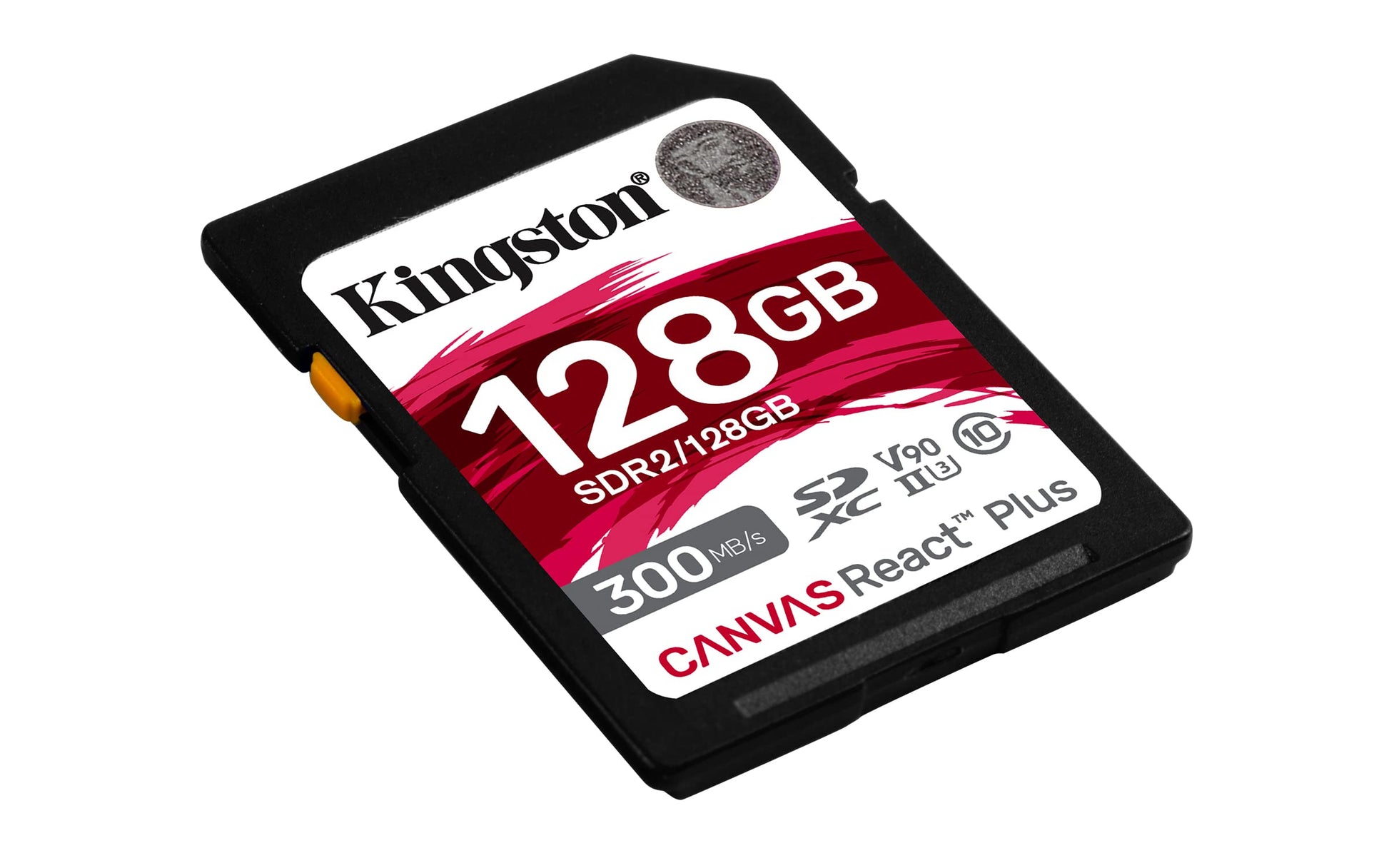 Kingston Memoria SD SDXC Canvas React Plus 300R UHS-II V90(SDR/128GB)