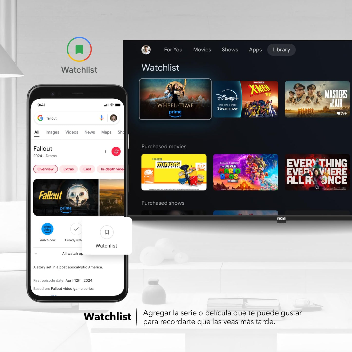 RCA Pantalla de 40" MultiTuner HD TV GoogleTV Operating System 2025 - Modelo R40M-F4G