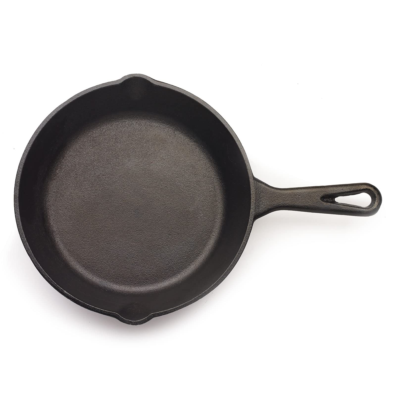 Sartén de Hierro Fundido Mercer Culinary Negro Presazonada 8 Pulgadas