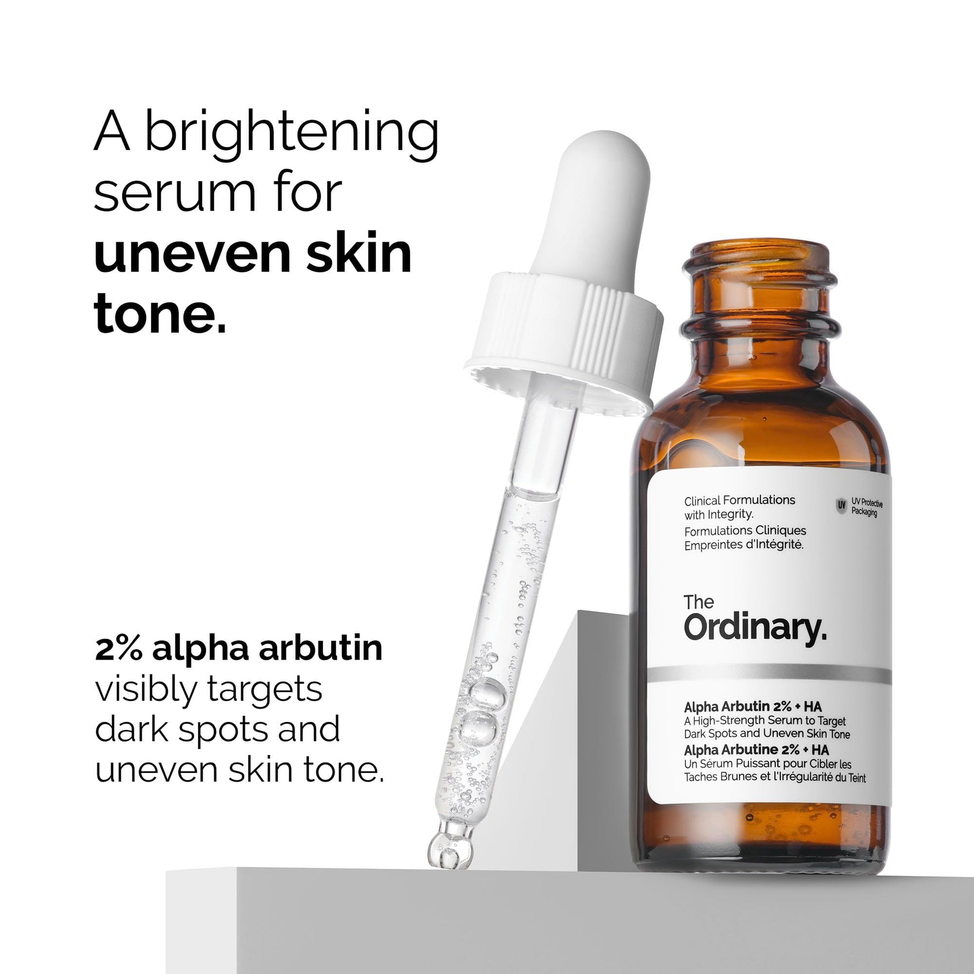 Sérum The Ordinary Alpha Arbutin 2% con Ácido Hialurónico 30ml