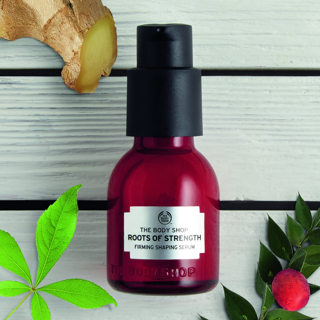 The Body Shop Roots of Strength Firming Shaping Serum, 1.0 Fluid Ounce