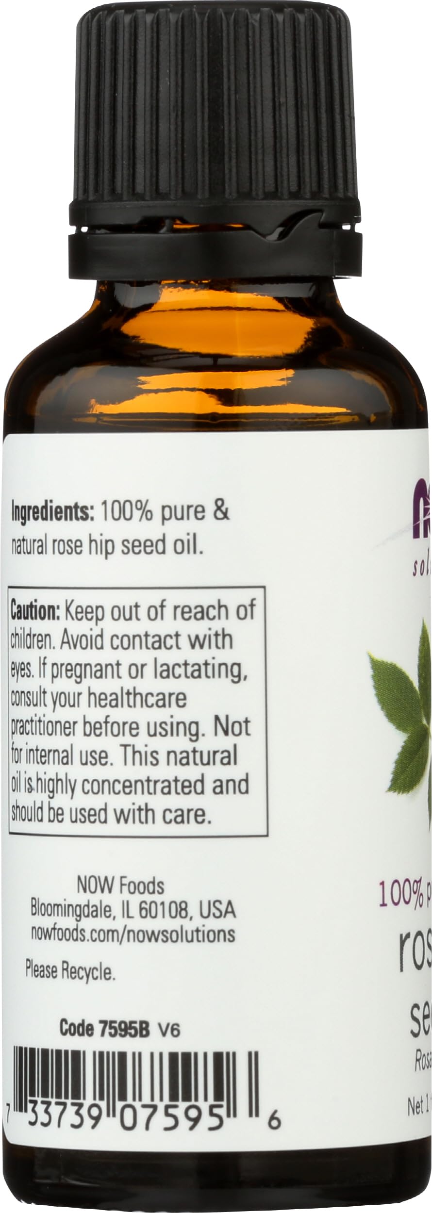 Now Foods | Rose Hip Seed Oil, 30 Ml