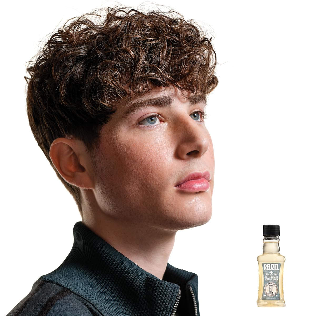 Reuzel loción para después de Afeitar con Aroma Masculino a Madera y Especias - Aplicación Sencilla y sin Problemas - Livina y no Grasa - Termina tu afeitada con Estilo - Piel hidratada - 100 ml