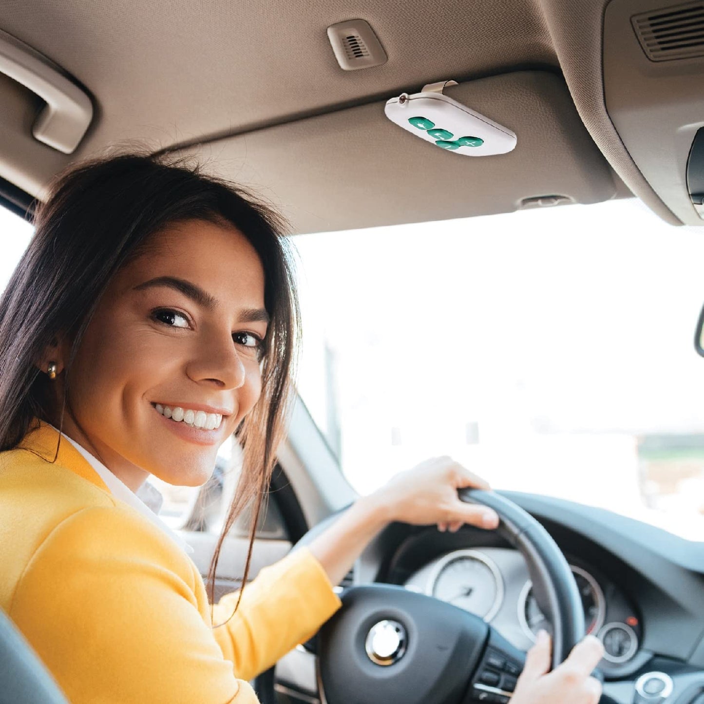 The Peanutshell Espejo musical para asiento de coche, animales del bosque