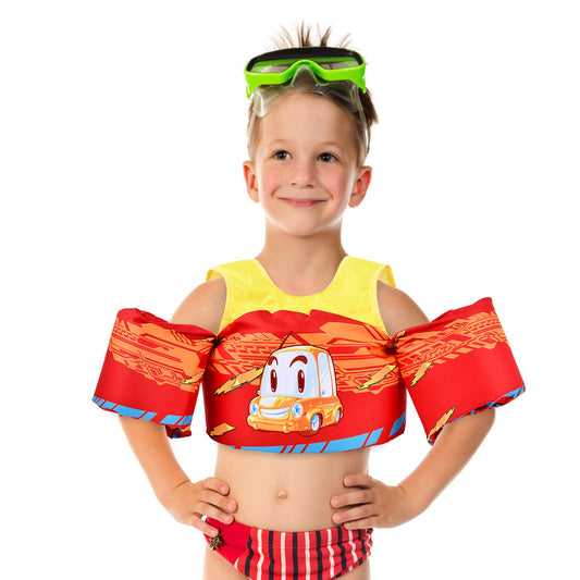 Chaleco Flotador VVYY8985 Coche Ajustable para Niños 3 a 8 Años