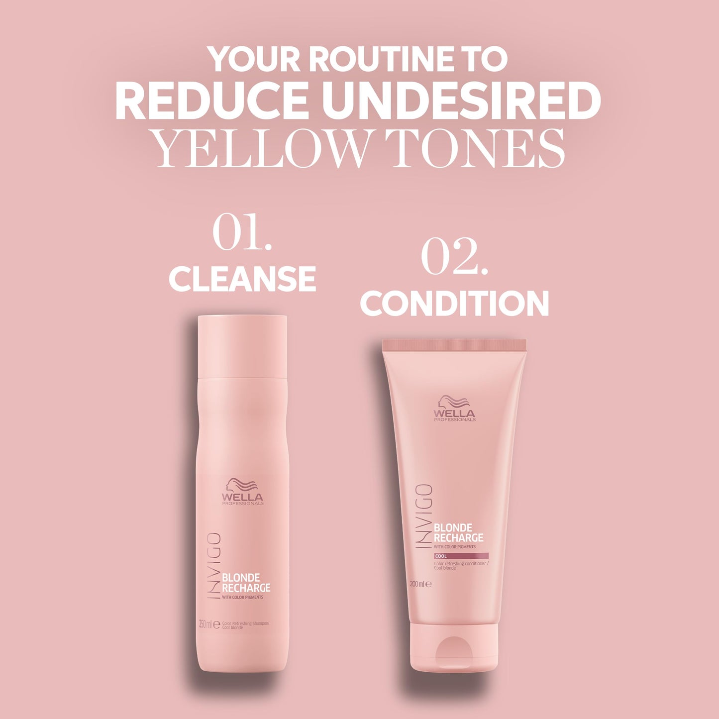 Shampoo Wella Professionals INVIGO Blonde Recharge Cool Refreshing