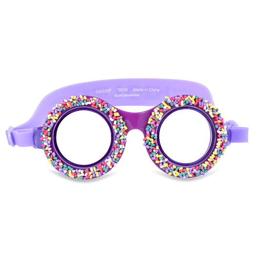 H2O Life - Anteojos de natación para niños y niñas, para protección de la vista (OS, rocío púrpura)