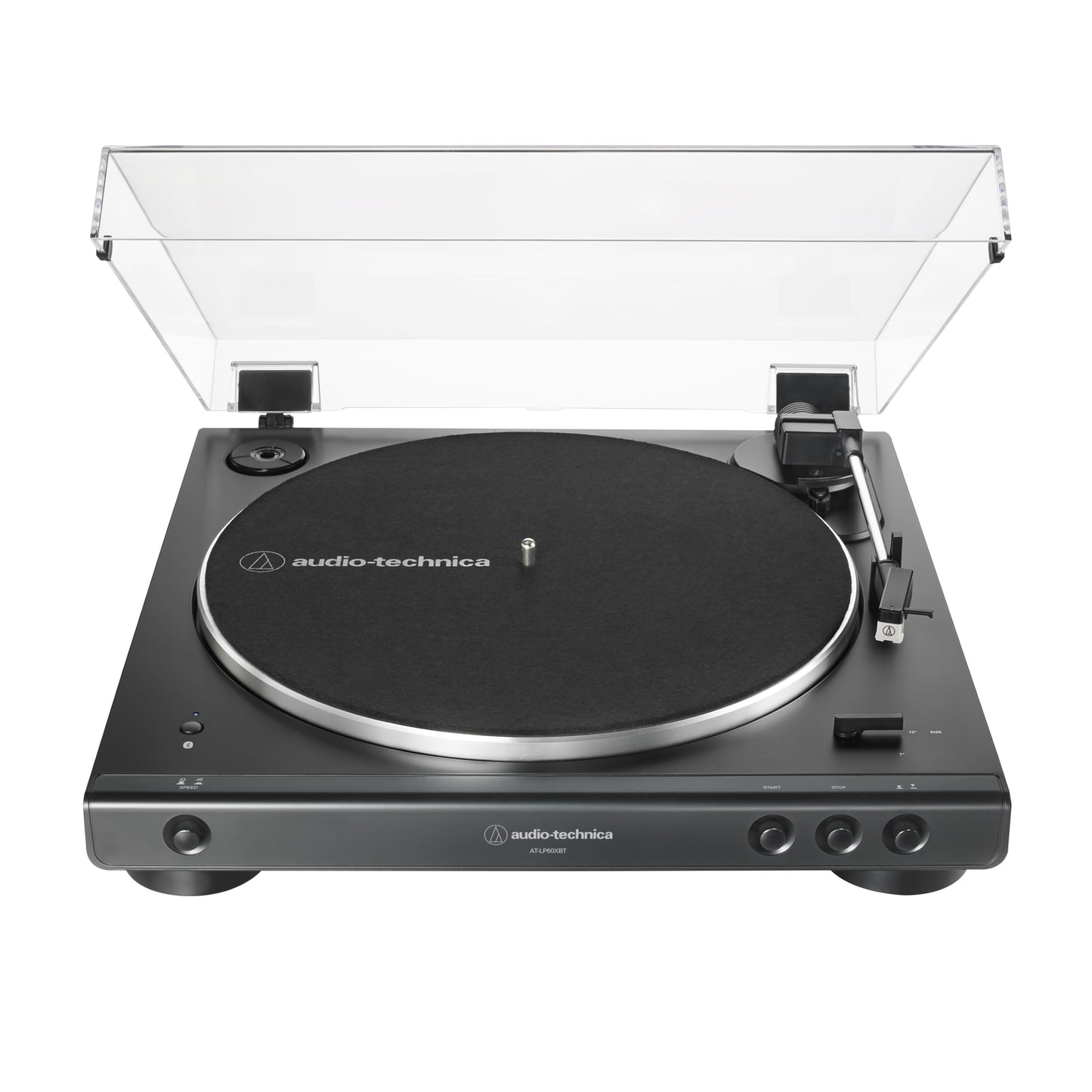 Audio-Technica AT-LP60XBT-BK Tocadiscos inalámbricos Totalmente automáticos de transmisión por Correa (Negro) (ATLP60XBTBK)