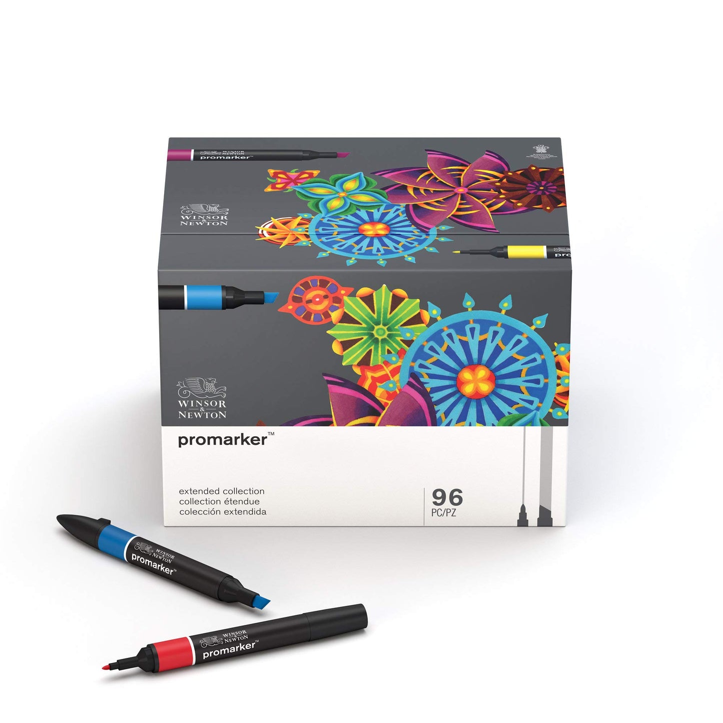 Winsor & Newton Caja Superbig con 96 Marcadores ProMarker 0290152
