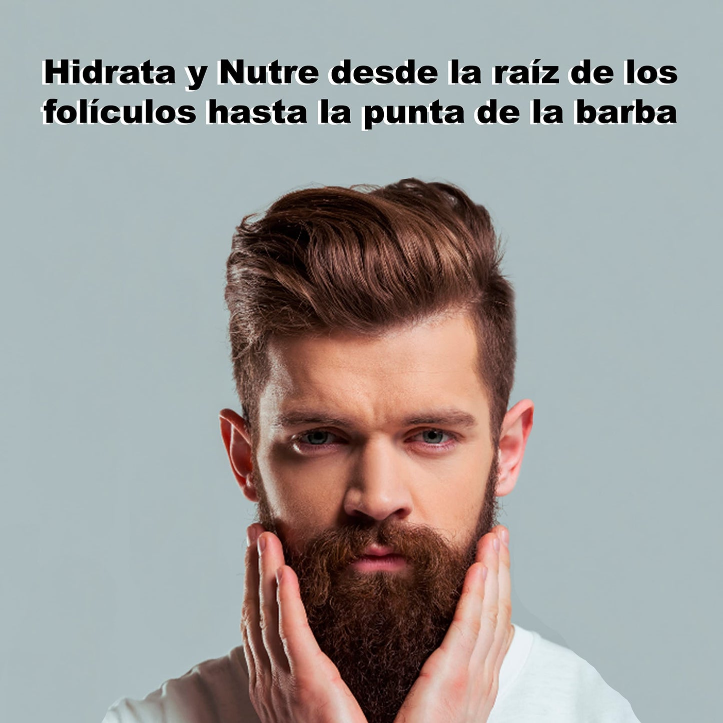 THE SHAVING CO. Aceite para Barba Sandalo (Sandalwood) 60ml/2oz. Nutre, Humecta e Hidrata tu Barba desde la raíz. Hecho especialmente a mano con ingredientes Premium 100% naturales, No contiene alcohol. Libre de Sulfatos y Libre de Parabenos. SANDALWOOD B