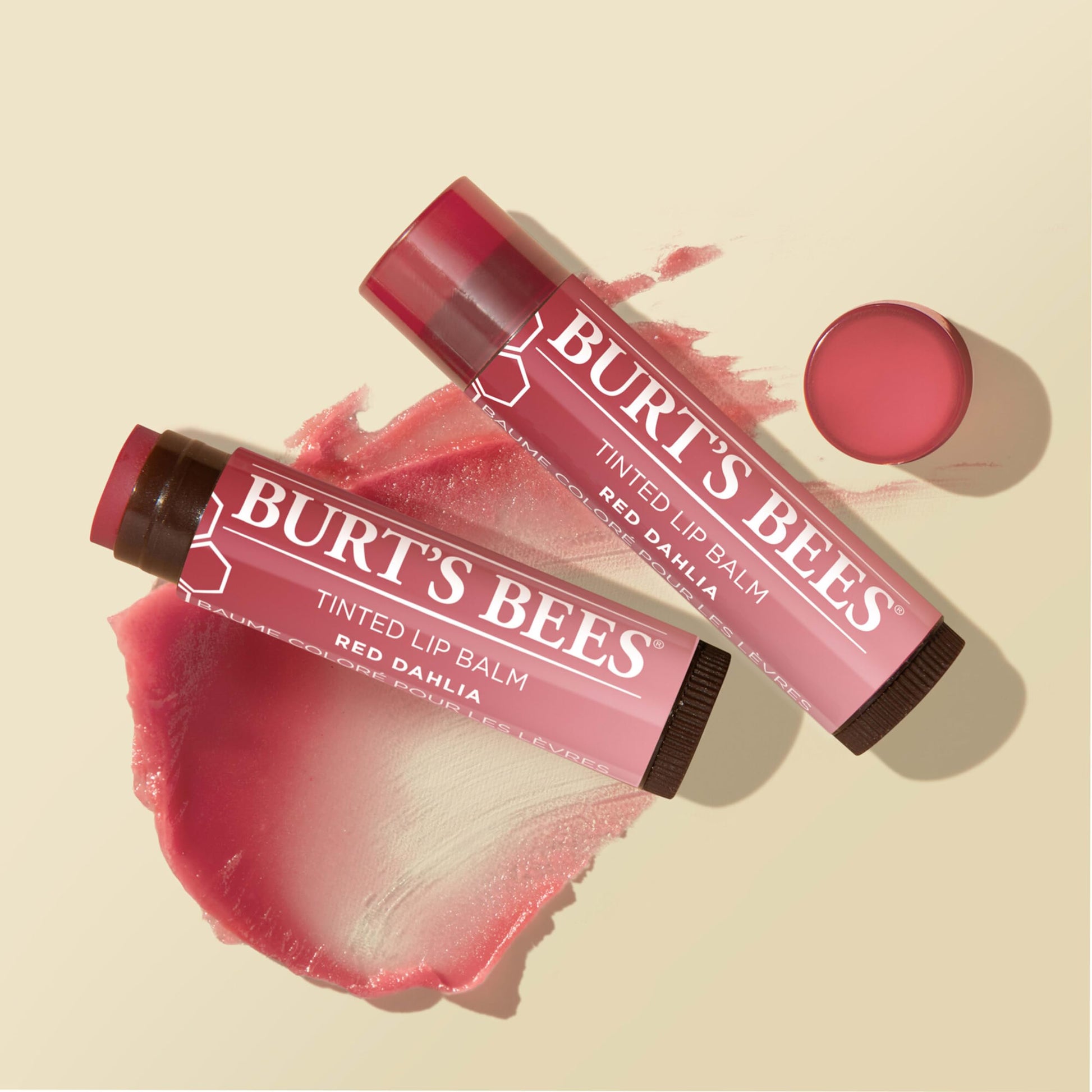 Burts Bees Tinted lip balm - red dahlia