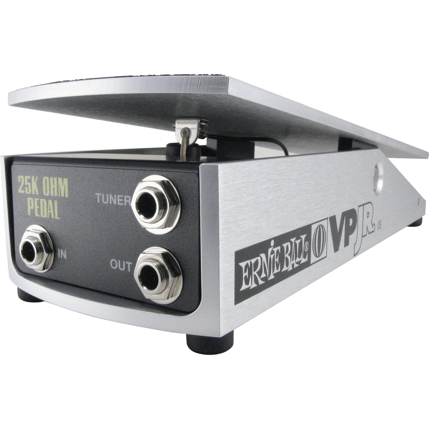 Pedal Ernie Ball VP Jr 25K para Instrumentos Electrónicos Activos en Plata