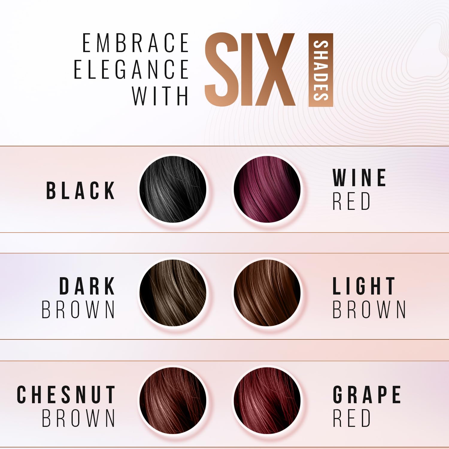 Herbishh Hair Color Shampoo for Gray Hair– Hair Dye Shampoo with Argan Hair Mask–Tamaño de viaje-Tiñe el cabello en minutos–Color de larga duración–10pack+1pack (Grape Red)