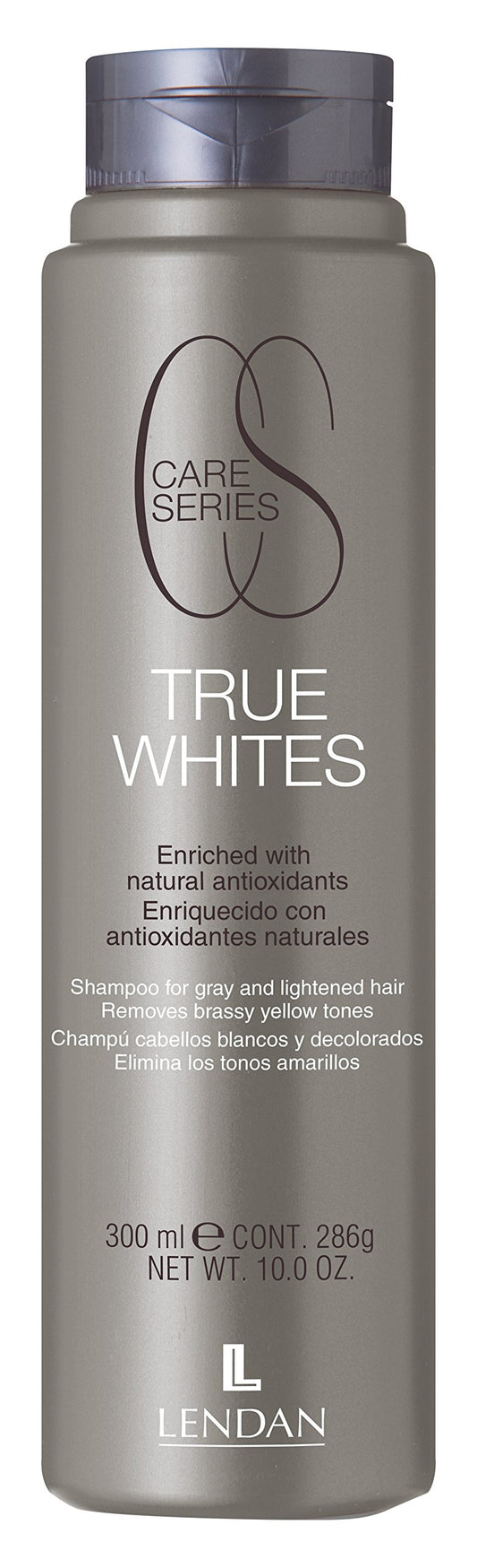 Lendan True Whites Champú Cabellos Blanco y Decolorados - 300 ml