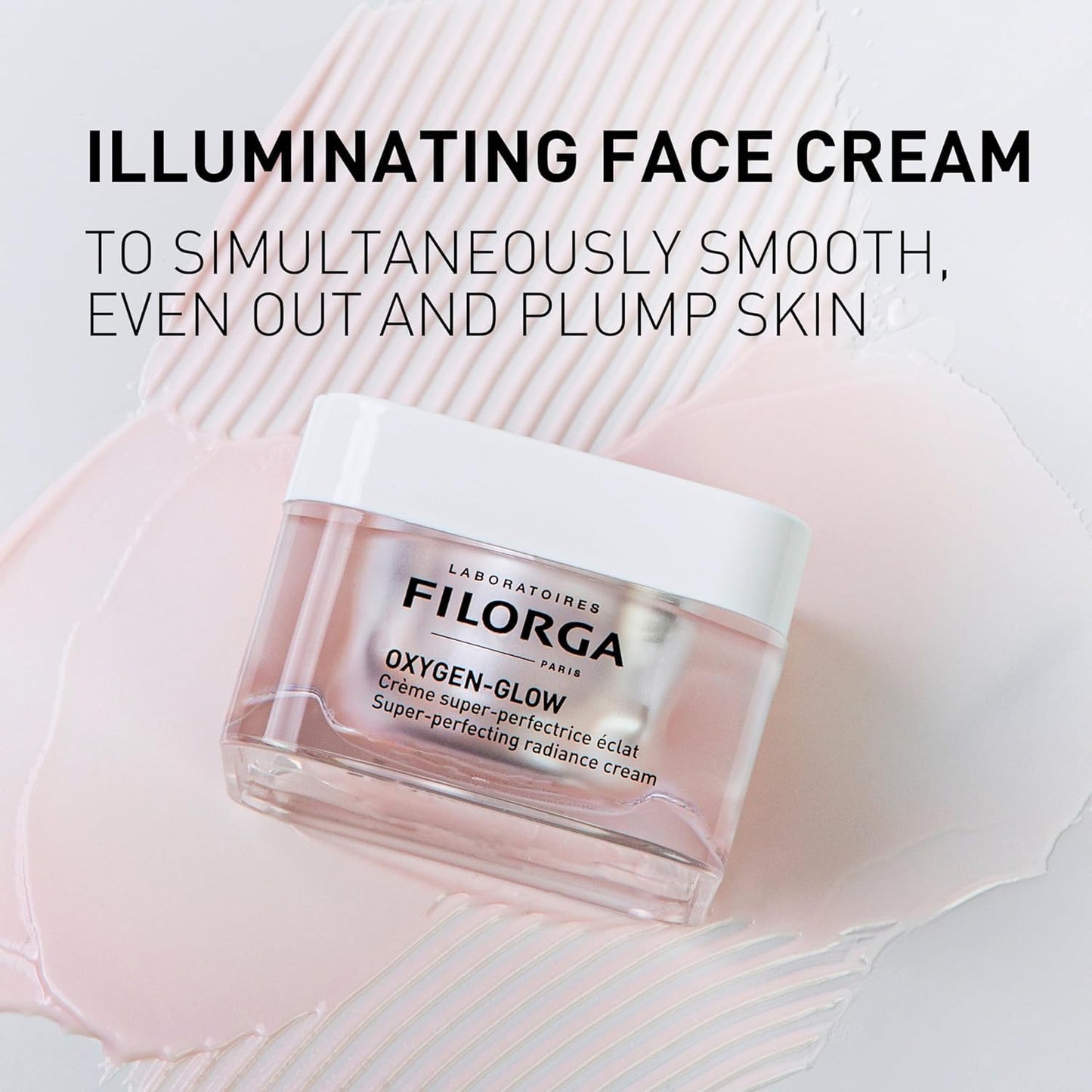 Oxygen-Glow Super-Perfecting Radiance Crema Diaria para la Piel, Tratamiento Hidratante con un Impulso Hidratante de Ácido Hialurónico y Enzimas Desintoxicantes para una Cara Impecable