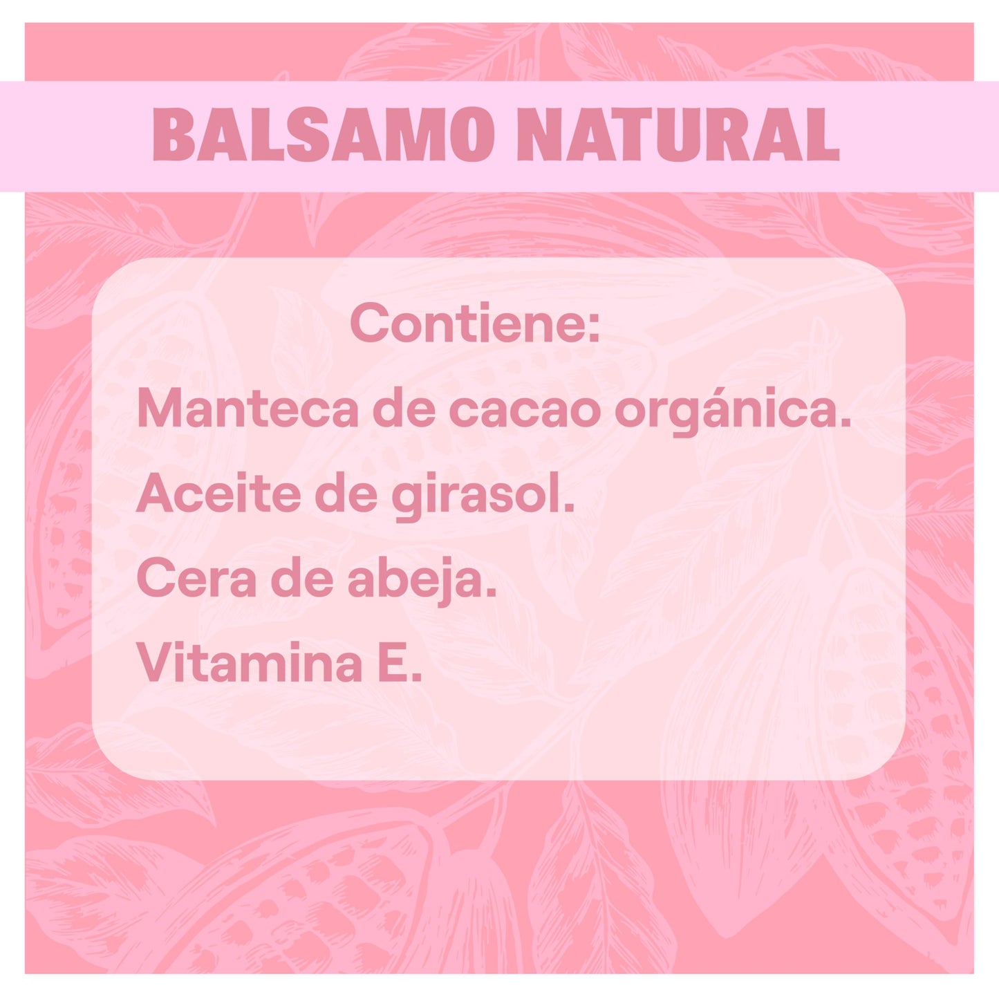 NEEBS | Bálsamo Labial Natural | 3pack de 4.5g c/u | Intensa humectación | Ingredientes 100% naturales | Artesanal