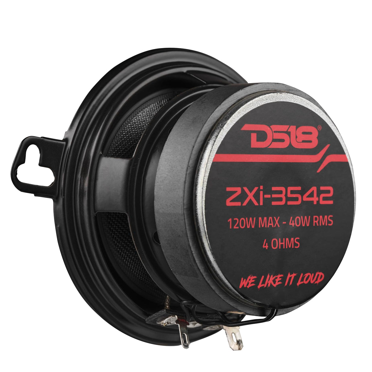 Altavoz Coaxial DS18 3.5 Pulgadas 4 Ohmios Fácil Instalación para Coche