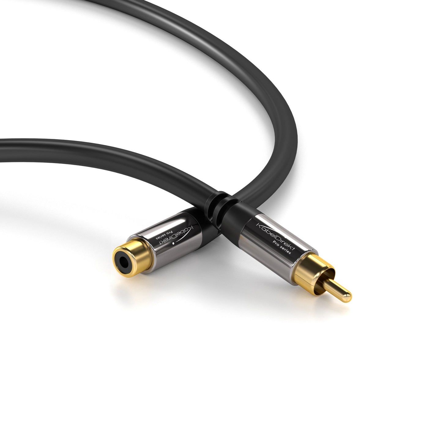 KabelDirekt – Cable de extensión Cinch – 15ft/4.5m