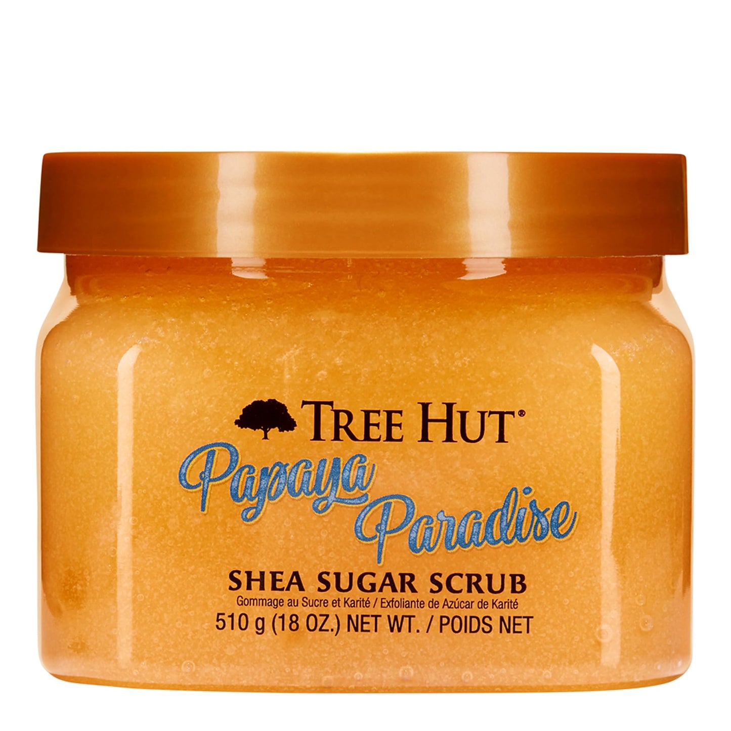 Exfoliante de Azúcar treehut Papaya Paradise Shea