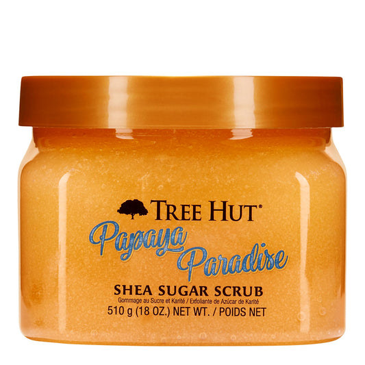Exfoliante de Azúcar treehut Papaya Paradise Shea