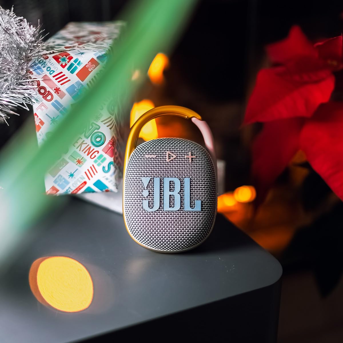 Bocina Portátil JBL Gris Bluetooth Clip 4